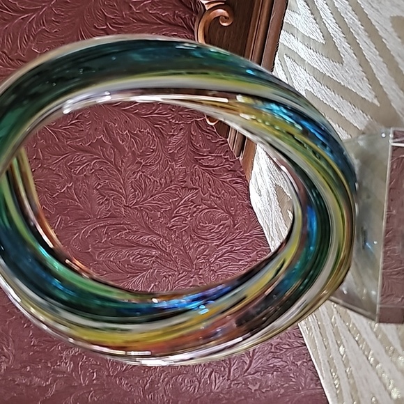 MCM multi colored Murano style glass sculpture - Picture 5 of 10